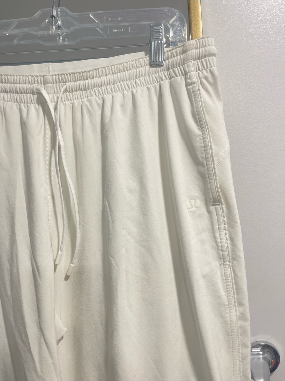 Lululemon Court Rival Wide Leg Track Pant Regular White size 10 - Picture 6 of 16